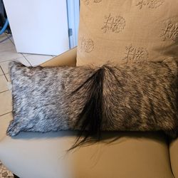 Pillows With Real Animal Hair Set Of 2