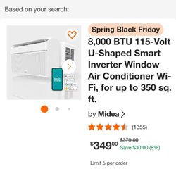 New Midea Window AC unit