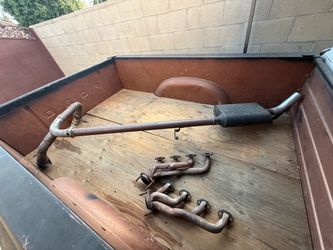 Ford 302 Shorty Headers, Exhaust and Flowmaster 40 Series Muffler