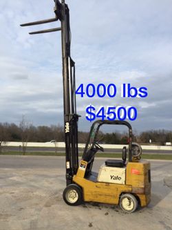 Forklift Yale 4000 lbs propane