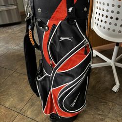 Golf, Slazenger Cart Bag, Demo Model, Zipper Compartments Everywhere, 14 Slots For Your Weapons, $129