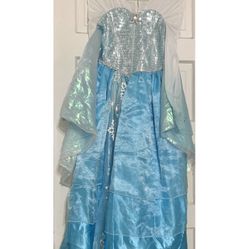 Disney Elsa Dress Costume Size 9/10
