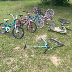 Kid Bikes And Scooters 