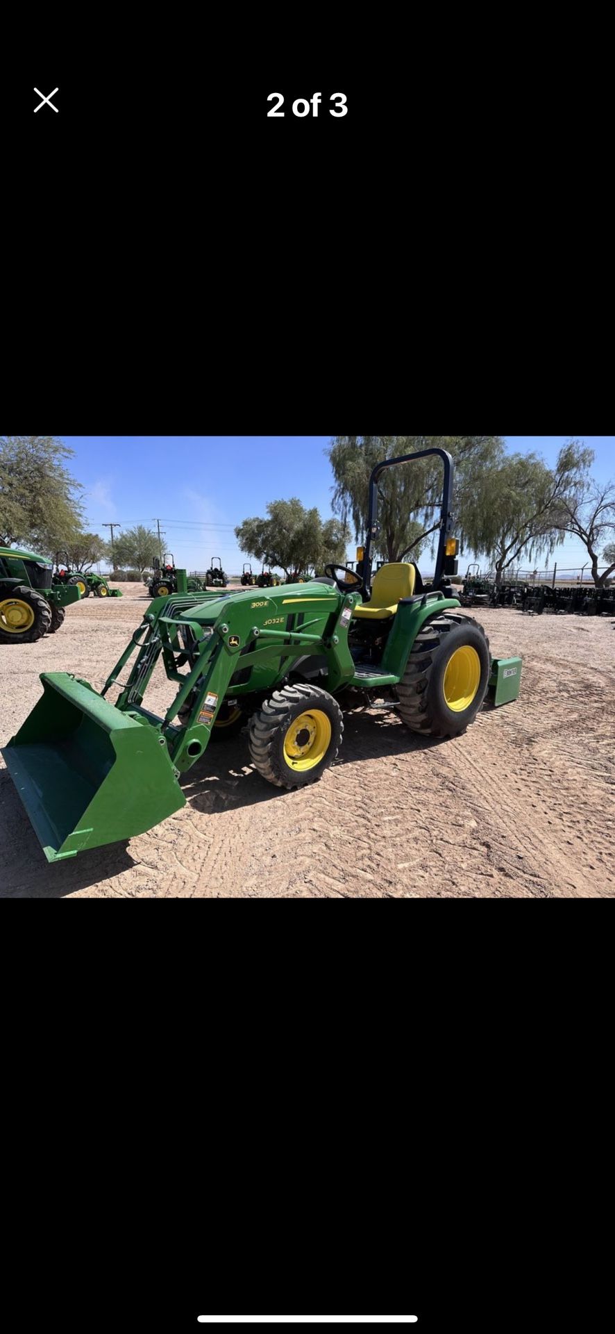 New John Deere Tractor with Gannon