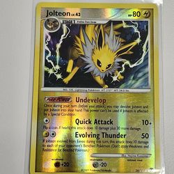 Jolteon Lvl 43 Reverse Holo 