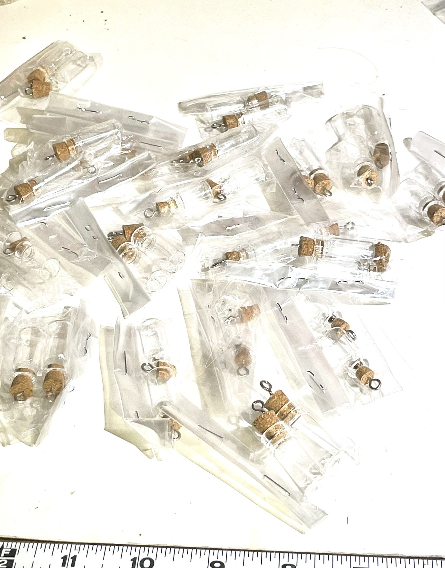 Lot Of 44 Corked Bottles for DIY