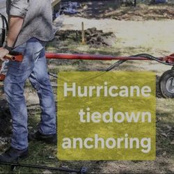 shed casita Hurricane anchoring tiedown