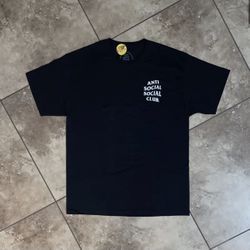 Anti Social Social Club Mind Games Black tee 