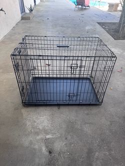 Dual Door Dog Crate