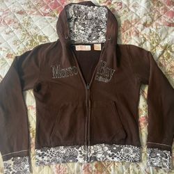 Brown Jacket With Cute Design 