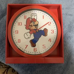 Super Mario Wall Clock 