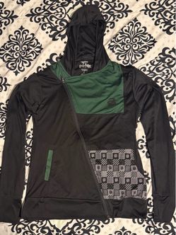 Universal Studios Wizarding World of Harry Potter Slytherin Zip Hoodie Size L