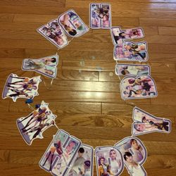 Kpop demon Hunter Happy Birthday sign