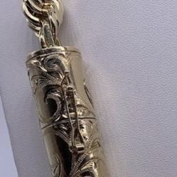 14K 2in 18mm Custom Made To Order.