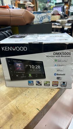 Kenwood DMX500S 6.8" Multimedia Car Receiver Apple CarPlay & Android Auto — NEW. OPEN BOX. BOX WAS OPEN FOR INSPECTION. F(contact info removed)0.