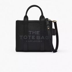 Marc Jacobs Leather Crossbody Mini Tote Bag