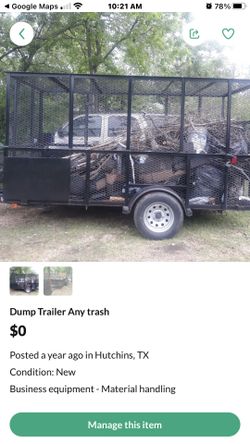 Any Thing Dump Trailer