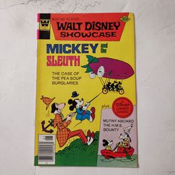 Walt Disney Showcase #39 (Whitman 1977) Mickey and the Sleuth' Bronze age