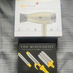 Dry bar the reserve blow dryer and the mixologist set