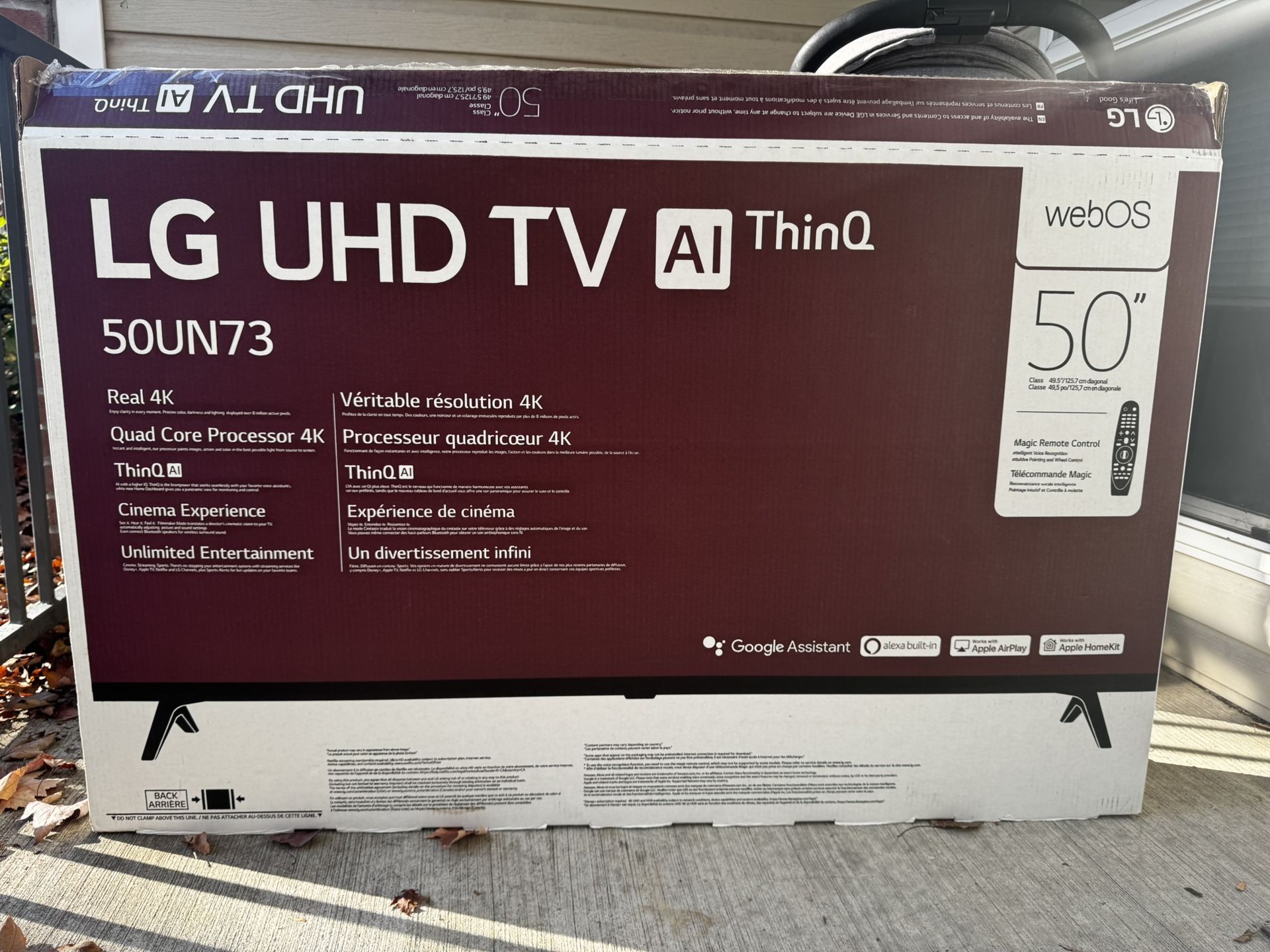 LG UHD TV 50 Inch