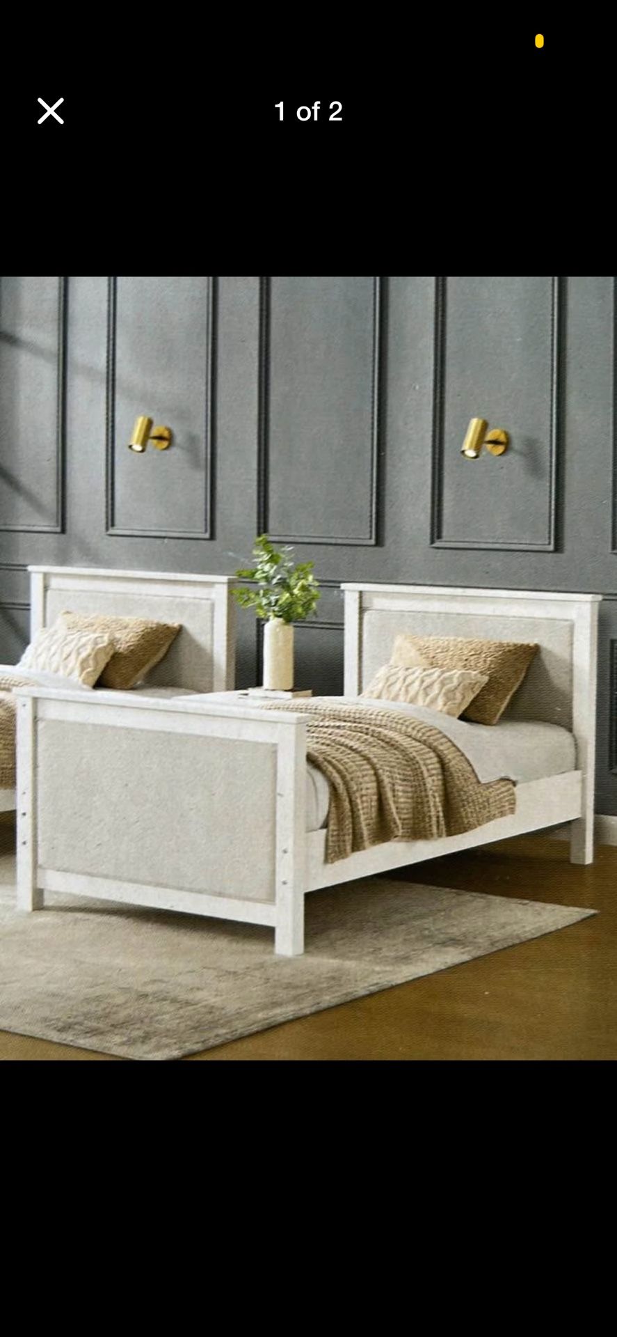 Twin Bed (new) From Costco