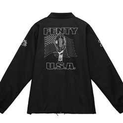 New Mitchell & Ness Savage X Fenty Super Bowl LVII NFL Coach’s Jacket Sizes S-2XL