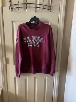 Sudadera U.S. POLO ASSN Burgandy- Size S