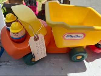 vintage Little Tikes Toddle Tots Haul Away Dump Truck