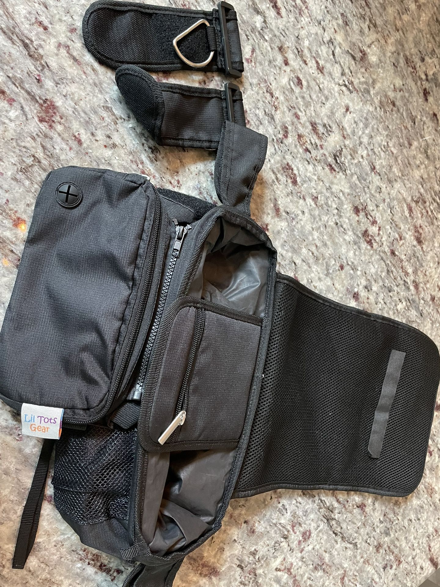 Stroller Organizer And Stroller Hooks