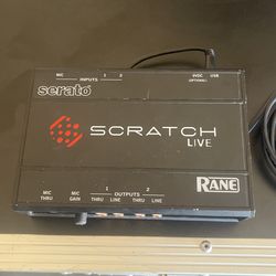 Serato Scratch Live Box
