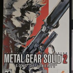 Metal Gear Solid 2: Sons of Liberty for PS2
