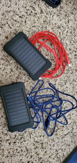 Portable Power Bank/ Solar Device Charger