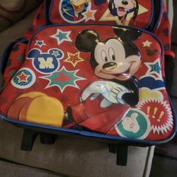 Micky Mouse Luggage 