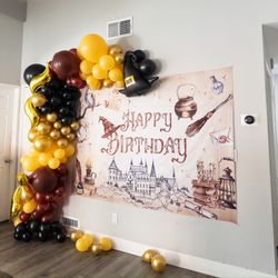 Harry potter birthday decor