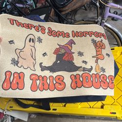 Spooky Door Mat