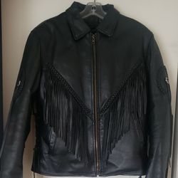 Biker Leather Jacket 3M