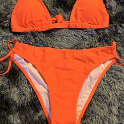 New Orange Bikini Small 