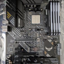 ASUS B550-Plus Motherboard+AMD Ryzen 9 5900x CPU+64 GB Corsair RGB DDR4 RAM