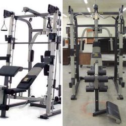 Golds gym smith machine best sale for sale