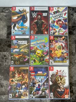 🎮 Nintendo Switch Game Bundle – 9 Games 🎮