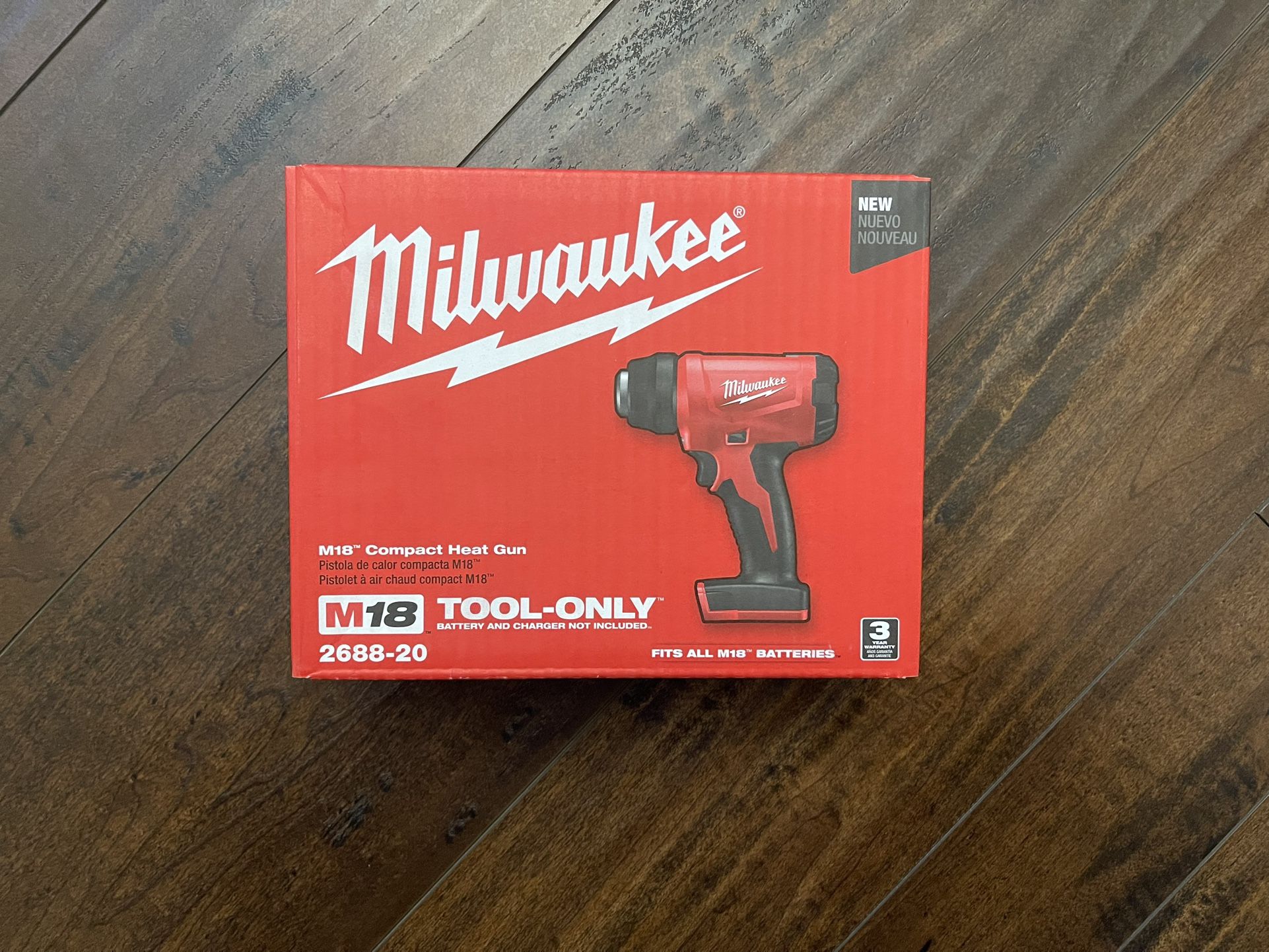 New M18 Milwaukee Compact Heat Gun