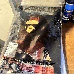 Black Burberry Bape Shirt Size Small 