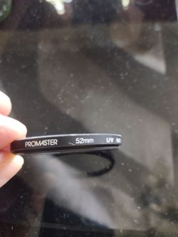 Free Camera lens filter UV 52mm Pro Master