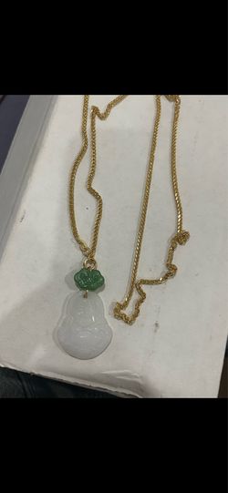925 Jade Gold Buddha