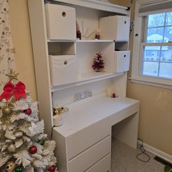Table with Shelves and Drawers and Light (bunk bed Sold Separately)