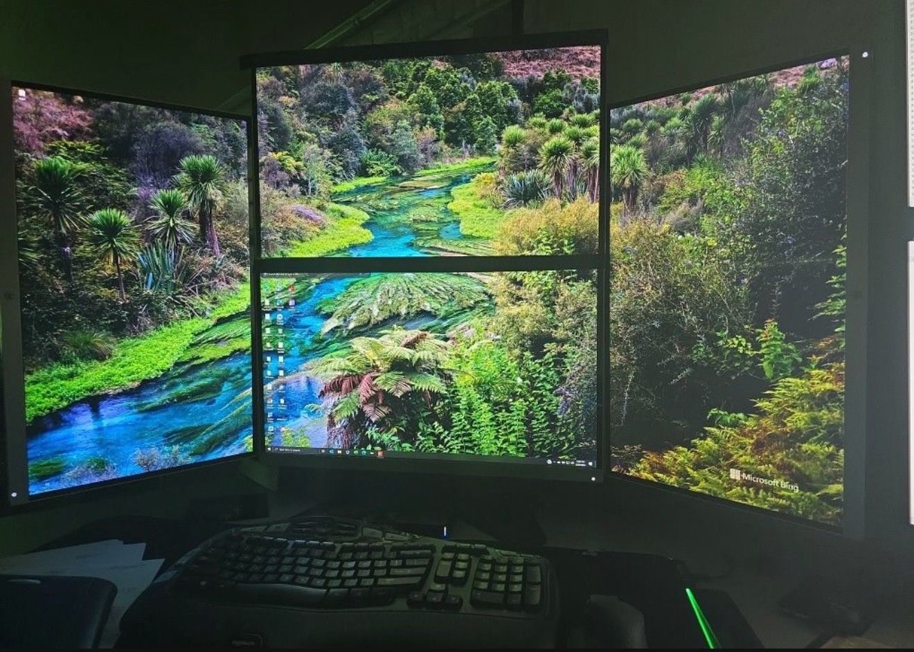2HP 27 Inch Monitors With Mount $200