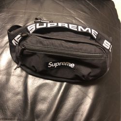 Supreme Waist Bag ( Fanny Pack) Ss18 Black