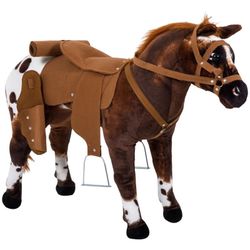 Sound-Making Ride On Horse for Toddlers 
