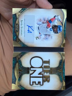 Topps Tier One-🔥 FS / TAKING OFFERS — KEVIN ALCÁNTARA BOOKLET