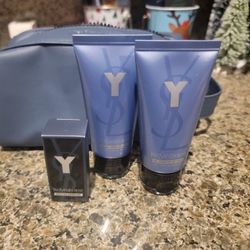 Four Piece Men's YSL Travel Set